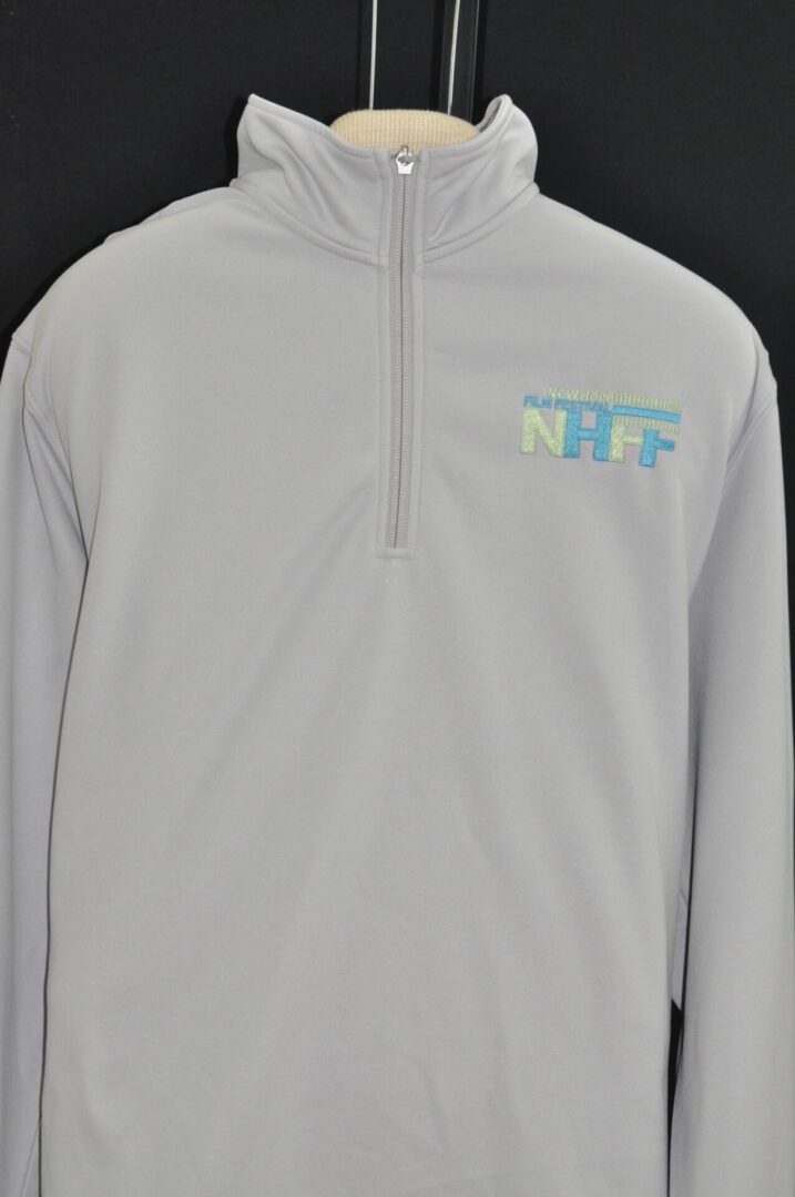A customized film festival sweatshirt